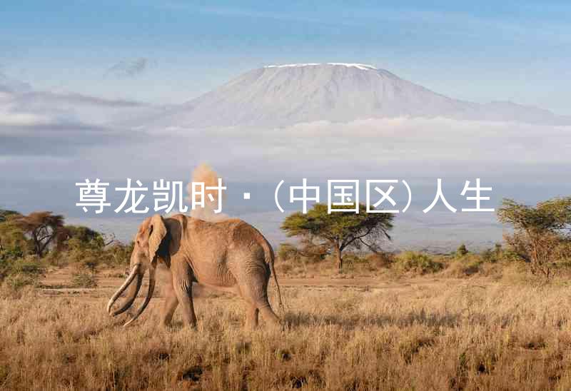 尊龙凯时·(中国区)人生